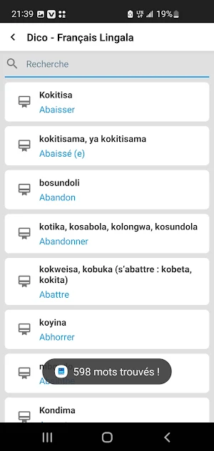 Français Lingala 2 Screenshot 3