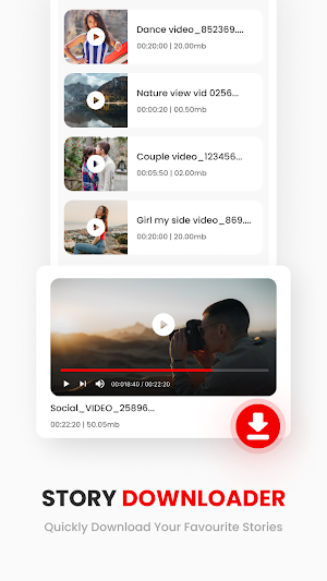 Video Saver : Downloader Screenshot 1