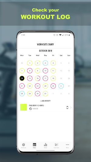 Workout Planner by Gym Life Screenshot 3