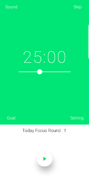 Super Easy Pomodoro Timer Screenshot 0