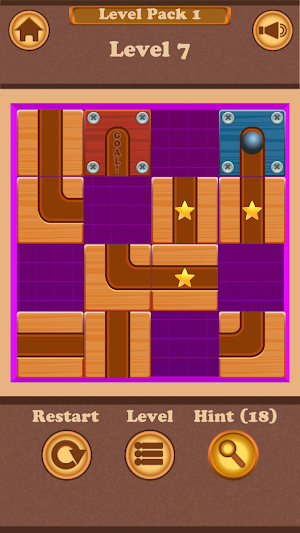 Classic Unlocked Ball Puzzle Screenshot 1