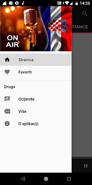 Croatian Radio Stations Screenshot 2