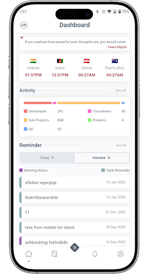 eManage Screenshot 0