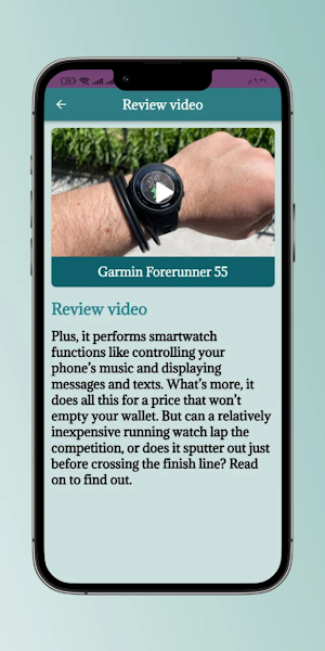 Garmin Forerunner 55 Guide Screenshot 3