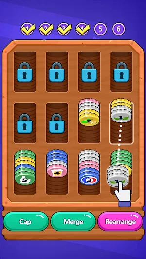 Cap Chaos Merge Screenshot 3