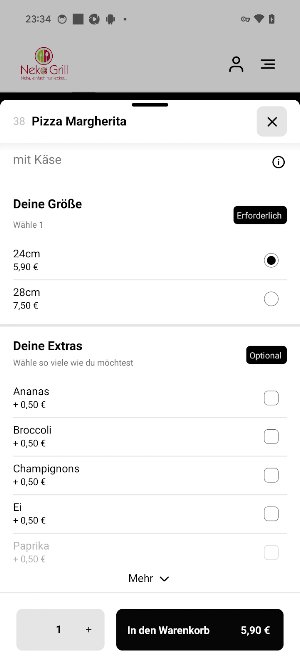 Neka Grill Screenshot 3