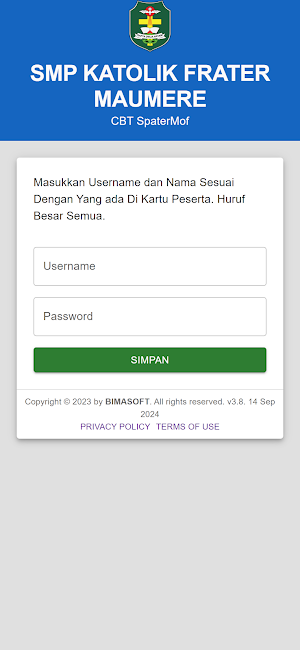 SMP KATOLIK FRATER MAUMERE Screenshot 2