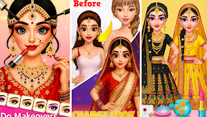 Indian Wedding - Girl Dress up Screenshot 2