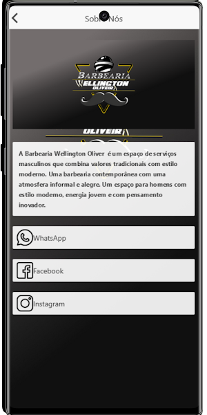 Barbearia Wellington Oliver Screenshot 2