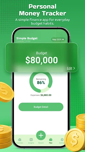 Simple Budget: Expense Tracker Screenshot 2