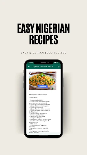 Easy Nigerian recipes Screenshot 1