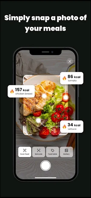 NutriSnap AI Calorie Tracker Screenshot 0