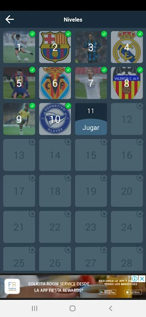 Trivias de Fútbol - El Desafió Screenshot 0