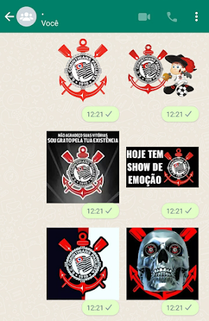 Figurinhas do Corinthians Screenshot 2