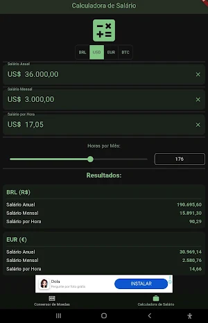 International Salary Calc: BRL Screenshot 3