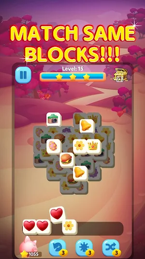Triple Tile Master: 3D Puzzles Screenshot 1