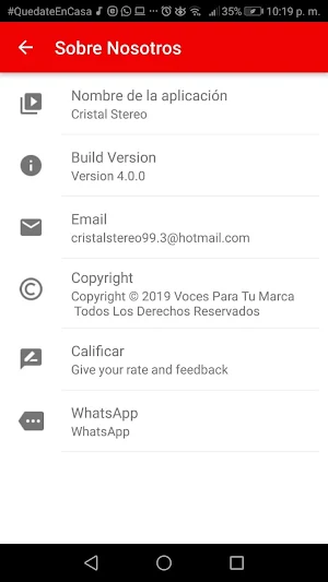 Cristal Stereo 99.3 Screenshot 3