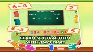 Learning Subtraction Math Kids Screenshot 3