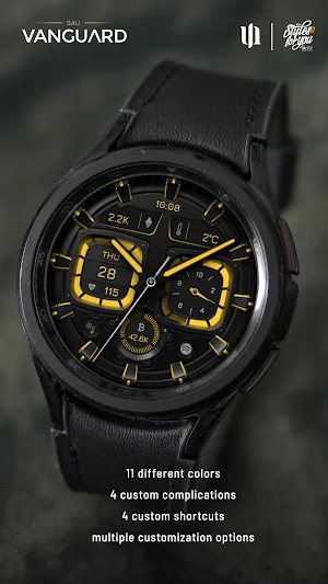 S4U Vanguard Hybrid watch face Screenshot 1