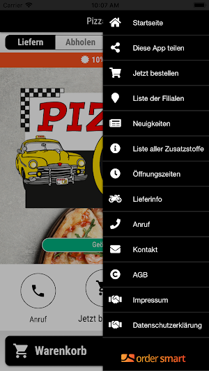 Pizza Cab Screenshot 2