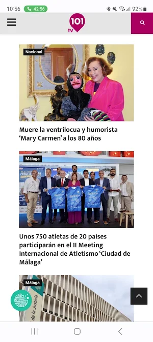 101tv Málaga Screenshot 1