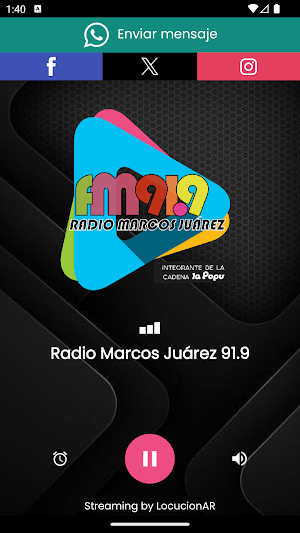 Radio Marcos Juárez 91.9 Screenshot 0