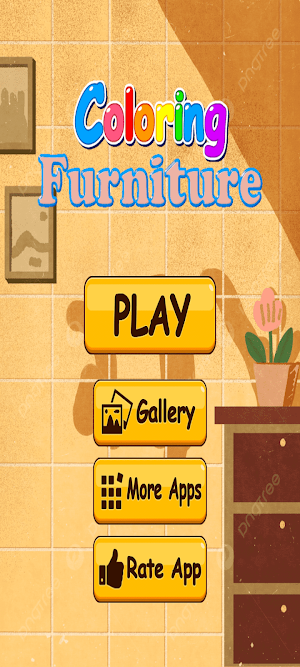 Coloring Furniture Screenshot 1