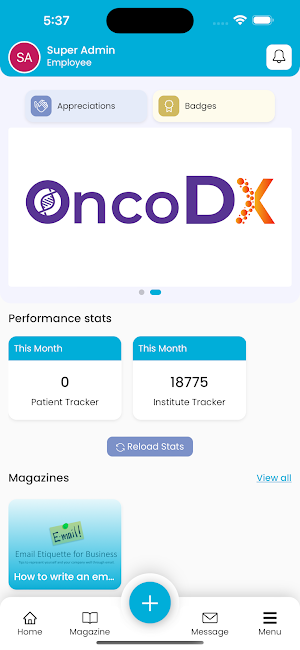 OncoDX Screenshot 2