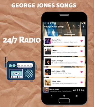 George Jones Radio Country Screenshot 0