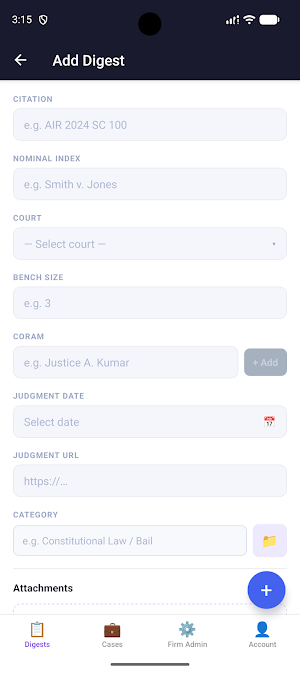 CaseDigest - Case Digest App Screenshot 3