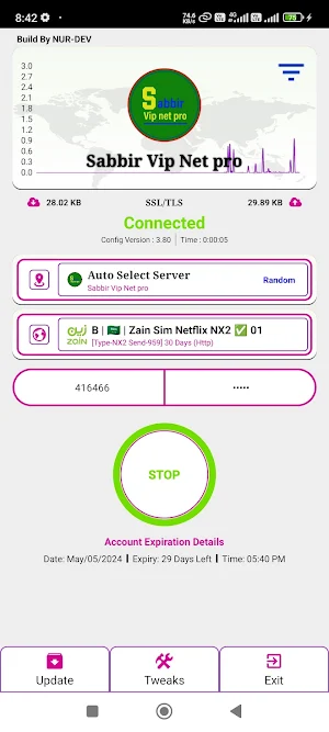 Sabbir Vip net pro Screenshot 1