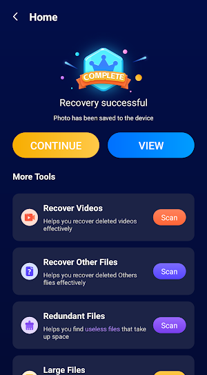 File Recovery - Restore Photo Screenshot 2