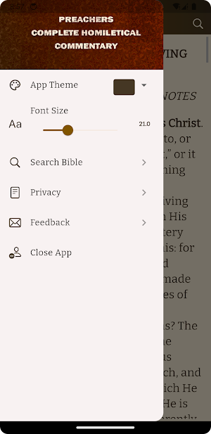 Preachers Homiletical Comments Screenshot 3