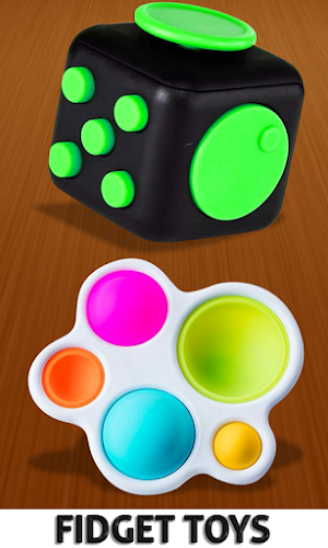Fidget Cube 3D Antistress Toys - Calming Game Screenshot 1