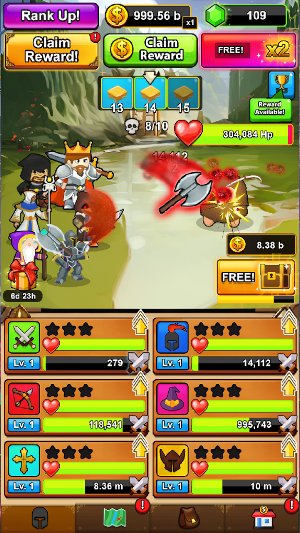 Idle RPG Heroes AFK Screenshot 1