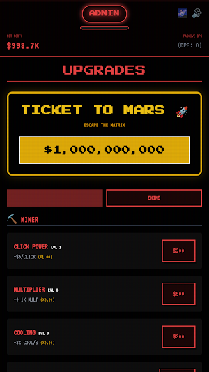 1 Dollar | Ticket to MARS Screenshot 2