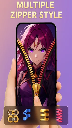 Zipper Lock Screen - ZipLock Screenshot 3