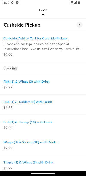 Oceans Fish And Chicken Screenshot 2