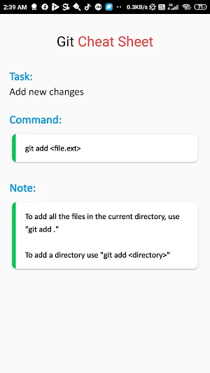 Git Cheat Sheet Screenshot 1