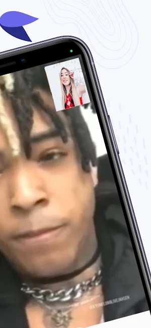 XXXTentacion Video Call Screenshot 2