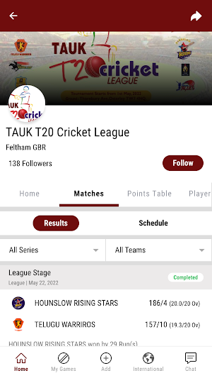 TAUKT20 Cricket League Screenshot 2