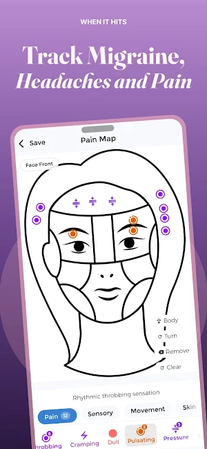 Migraine Tracker & Diary Screenshot 1