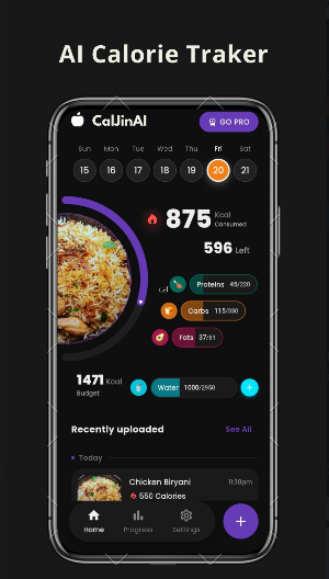 CalJin AI - Calorie Tracker Screenshot 0