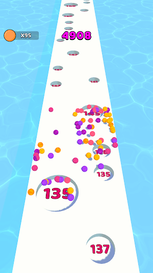 Shoot Ball Run 3D Screenshot 2