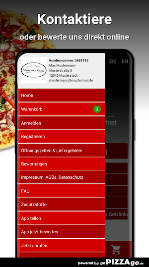 Waiseneck Kebap Pforzheim Screenshot 2