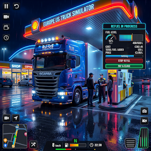 EuroUS Truck Simulator Screenshot 1
