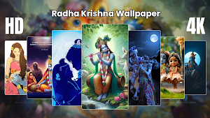Lord Krishna Wallpaper Live 4K Screenshot 0