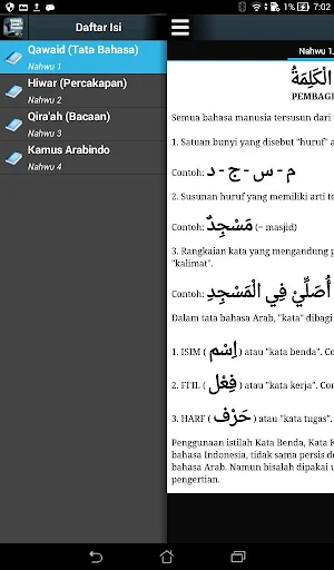 Nahwu Sorof dan Bahasa Arab Screenshot 1