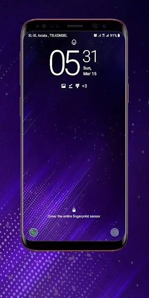 Purple Wallpaper Screenshot 1