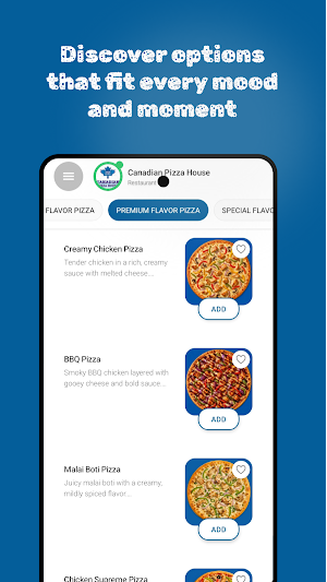 Canadian Pizza House Screenshot 2
